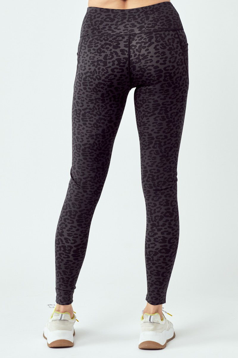 Black Leopard Leggings